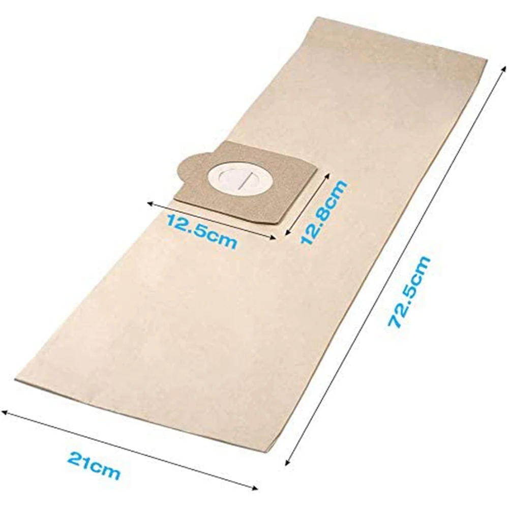 10er Pack 6,959-130,0 Papier filter Staubbeutel a/für Karcher WD3 WD3P Nass-und Trocken sauger Ersatz
