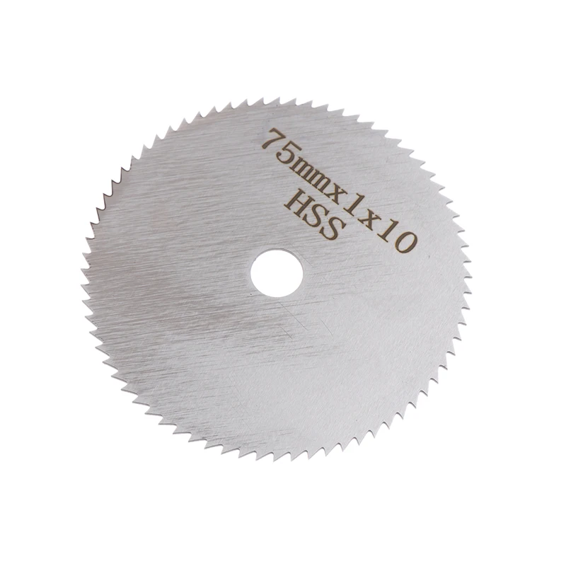 3 Inch Saw Blade 75*1*10mm 72T Teeth Wood Cutting Circular Disc For 12V Angle Grinder Power Tool Accessories