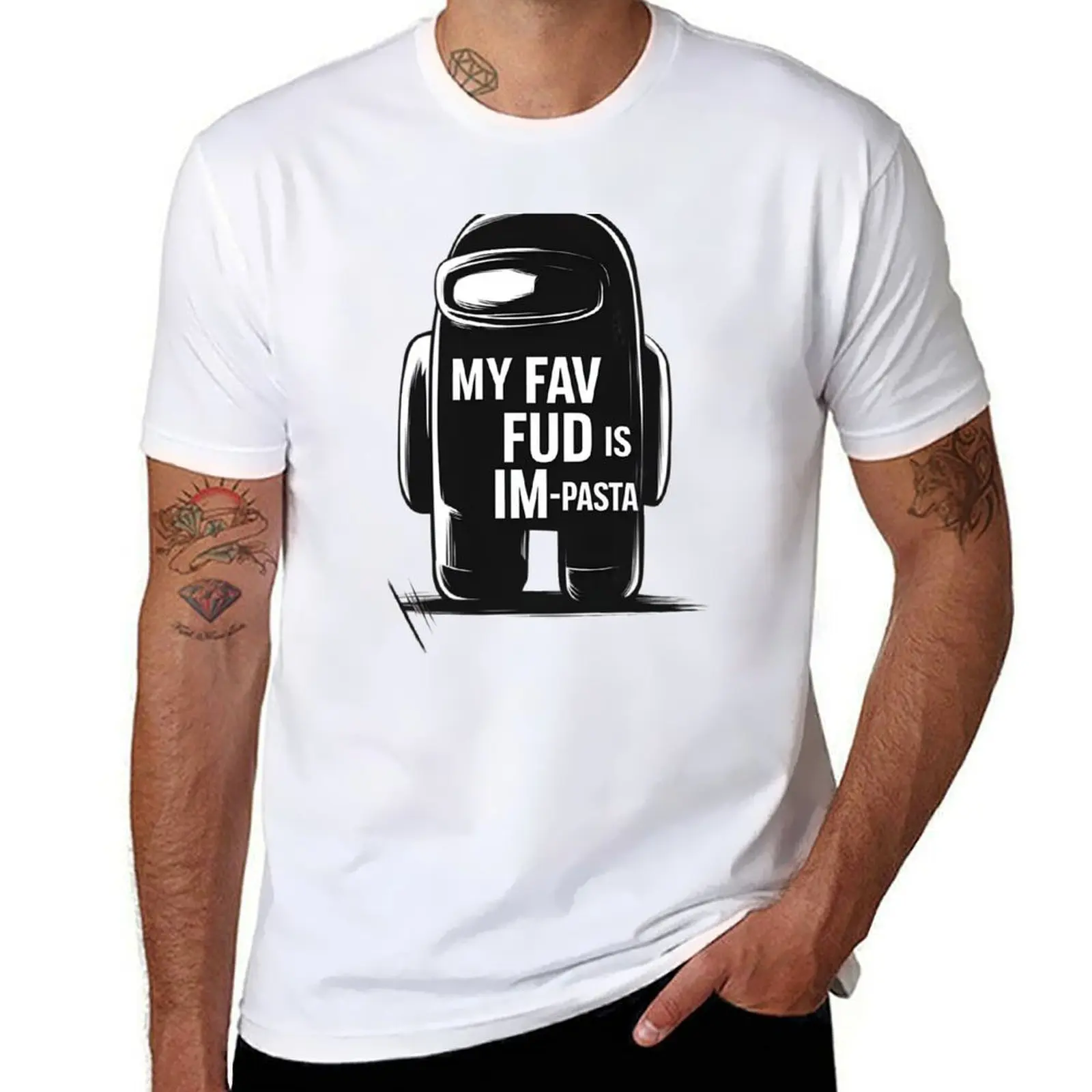 

Imposter Joke T-Shirt funny t shirts dark humor funny t shirts cotton T-Shirt