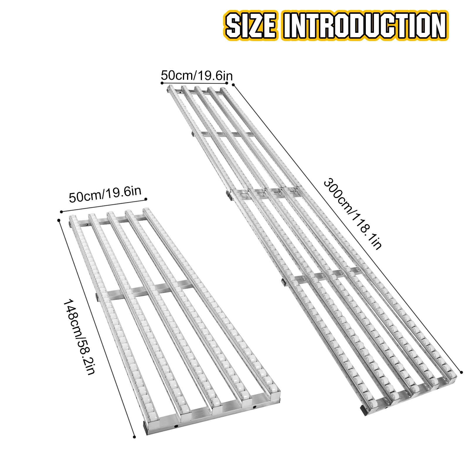 Unloading Slide Roller Handling Fluent Strip Slide Logistics Conveyor Belt for Warehouse Loading Dock Factory