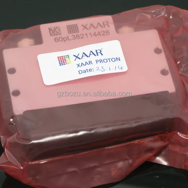 100% original!!Best price wit color xaar 382 proton 60pl 35pl print head for solvent printer(50pl)