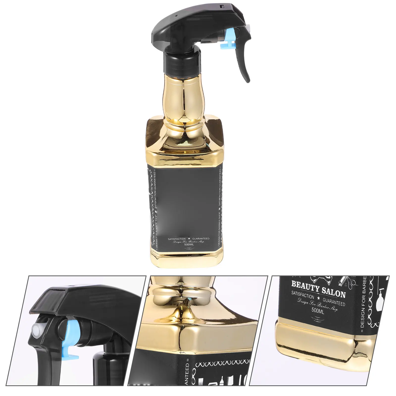 

Retro Spray Bottle Portable 500Ml Fine Mist Sprayer for Hair Salon Barber Shop Watering Sprayer Watering Pot Spray Bottle