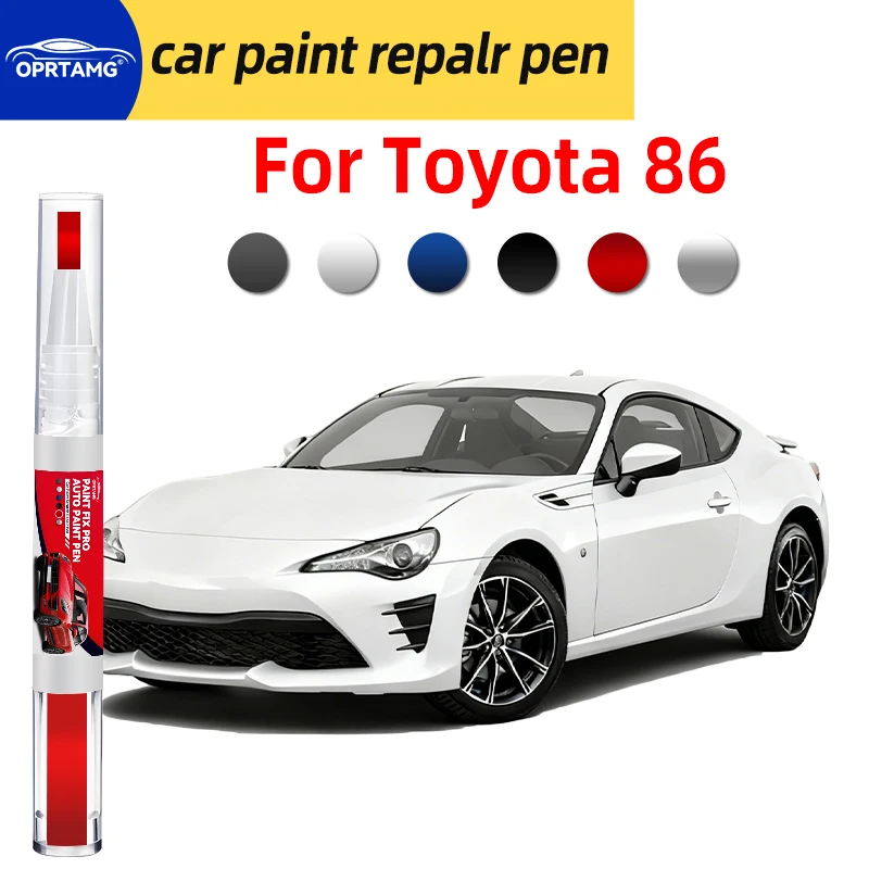 Caneta de reparo de pintura automotiva para toyota 86, caneta de pintura para reparo de arranhões de carro, acessórios automotivos, ferramentas de pin