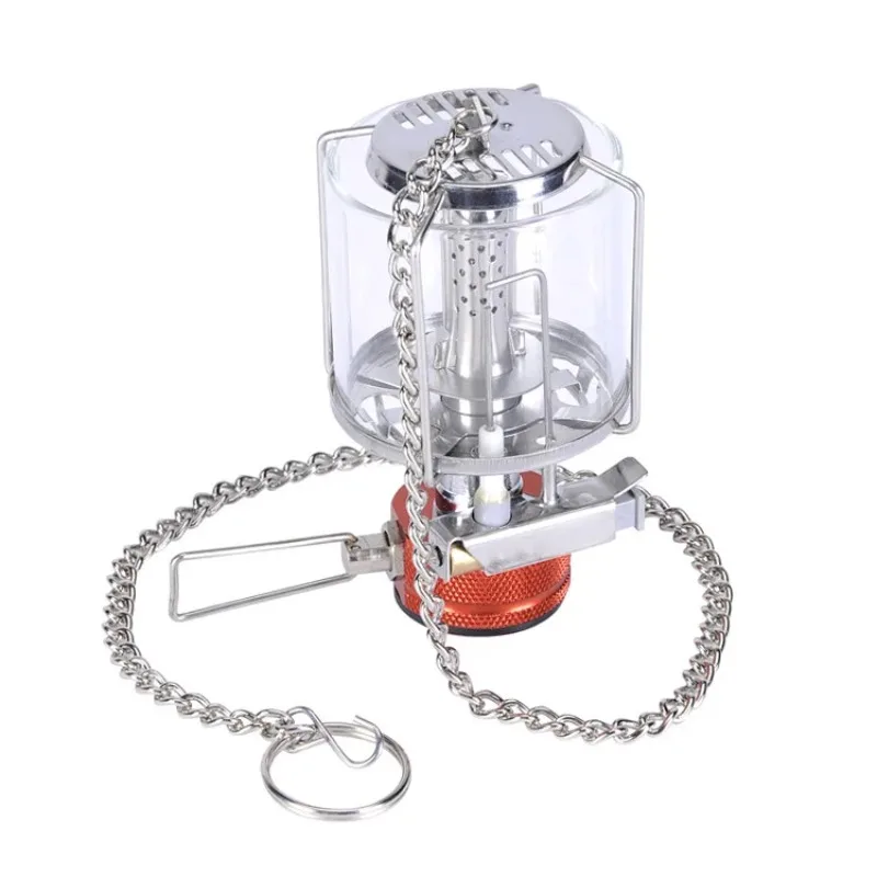 

Outdoor camping gas lamp, camping lamp with its own hanging chain wick, convenient to carry, full light, bright gas lamp2026