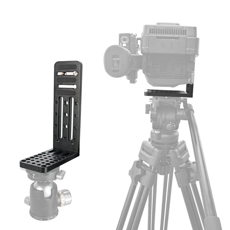 For Ruyi S Stabilizer Quick Release Plate Universal L-Shape Vertical Shooting Plate SLR Tripod Hydraulic Head Plate Accessories