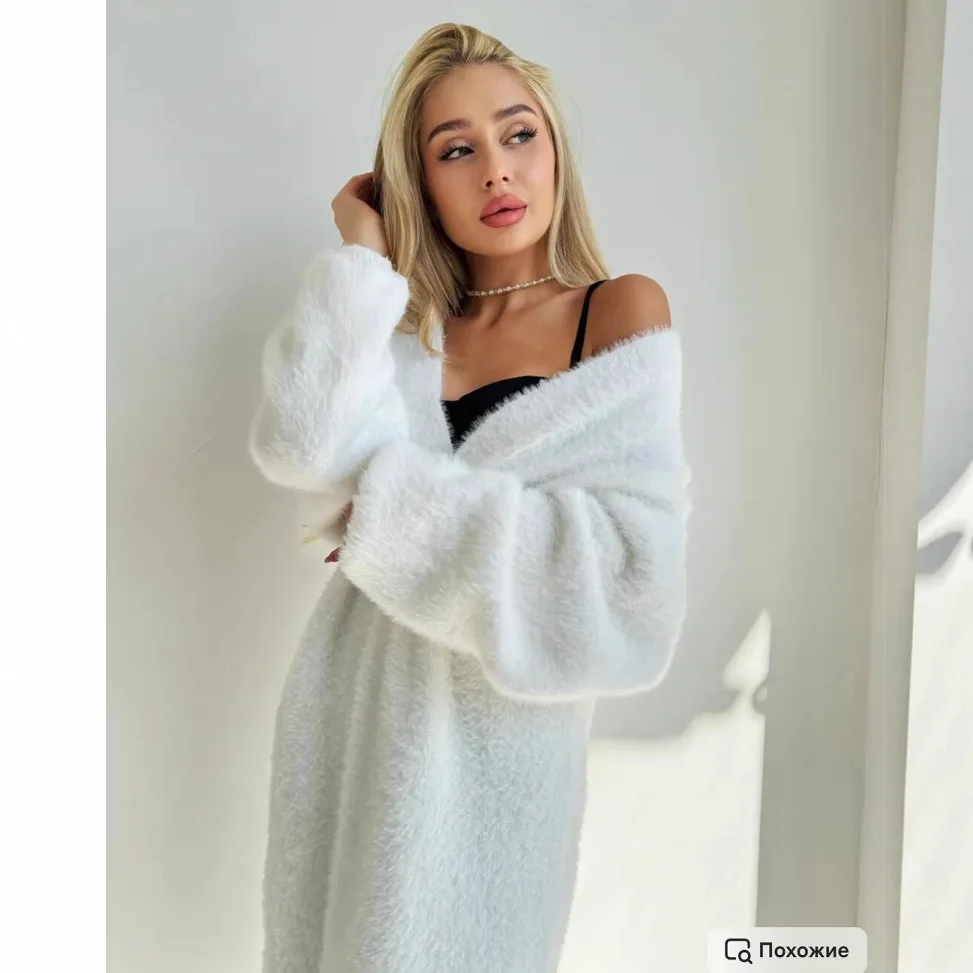 

Sweaters Jumpers Cardigans Womens Evening Alpaca Acrylic Contrast Piping Slim Line Work Session Simple Minimal Basic Practical