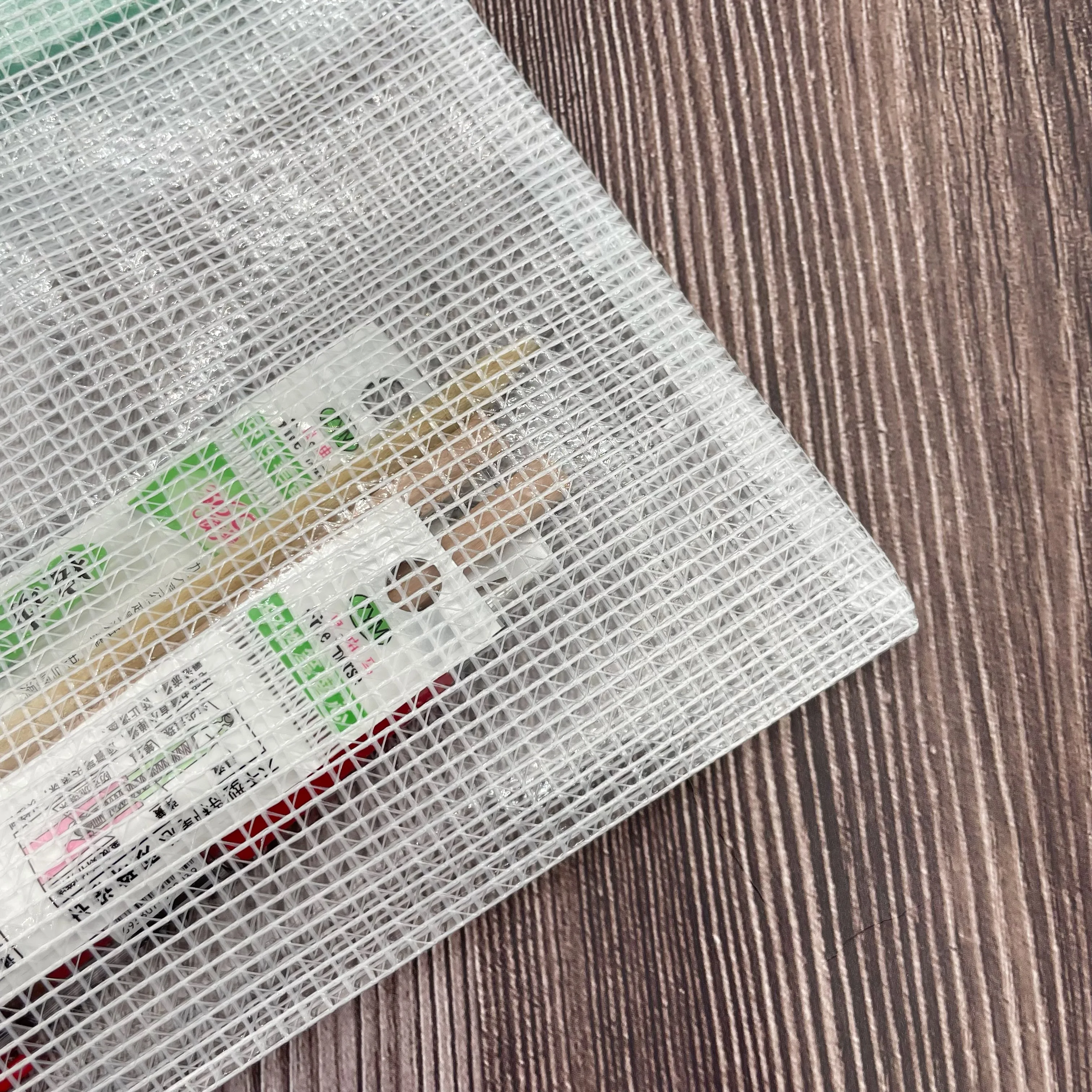 15 Pieces A5 PVC Plastic Bags with Zipper Mesh Storage Wallets for Paper Cosmetics Travel Accessories & Small Items Organizer