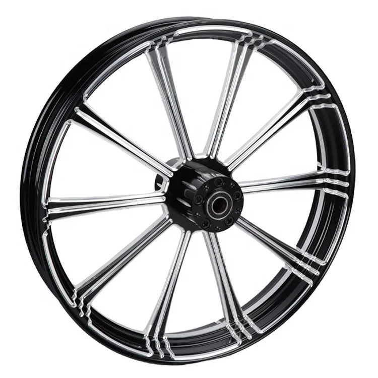 CNC aluminum 23 inch motorcycle alloy wheels for Harley Davidson