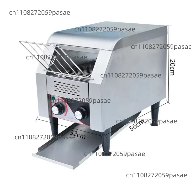 Professional stainless steel conveyor toaster with CE and ETL certification TT-150 Commercial conveyor toaster