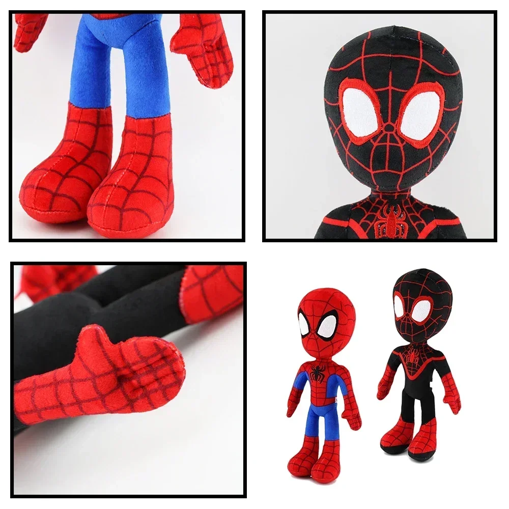 Disney 30cm Spider-Man Plush Toy Stuffed Doll, Superhero Soft Toy for Kids, Christmas Birthday Gifts for Boys Girls