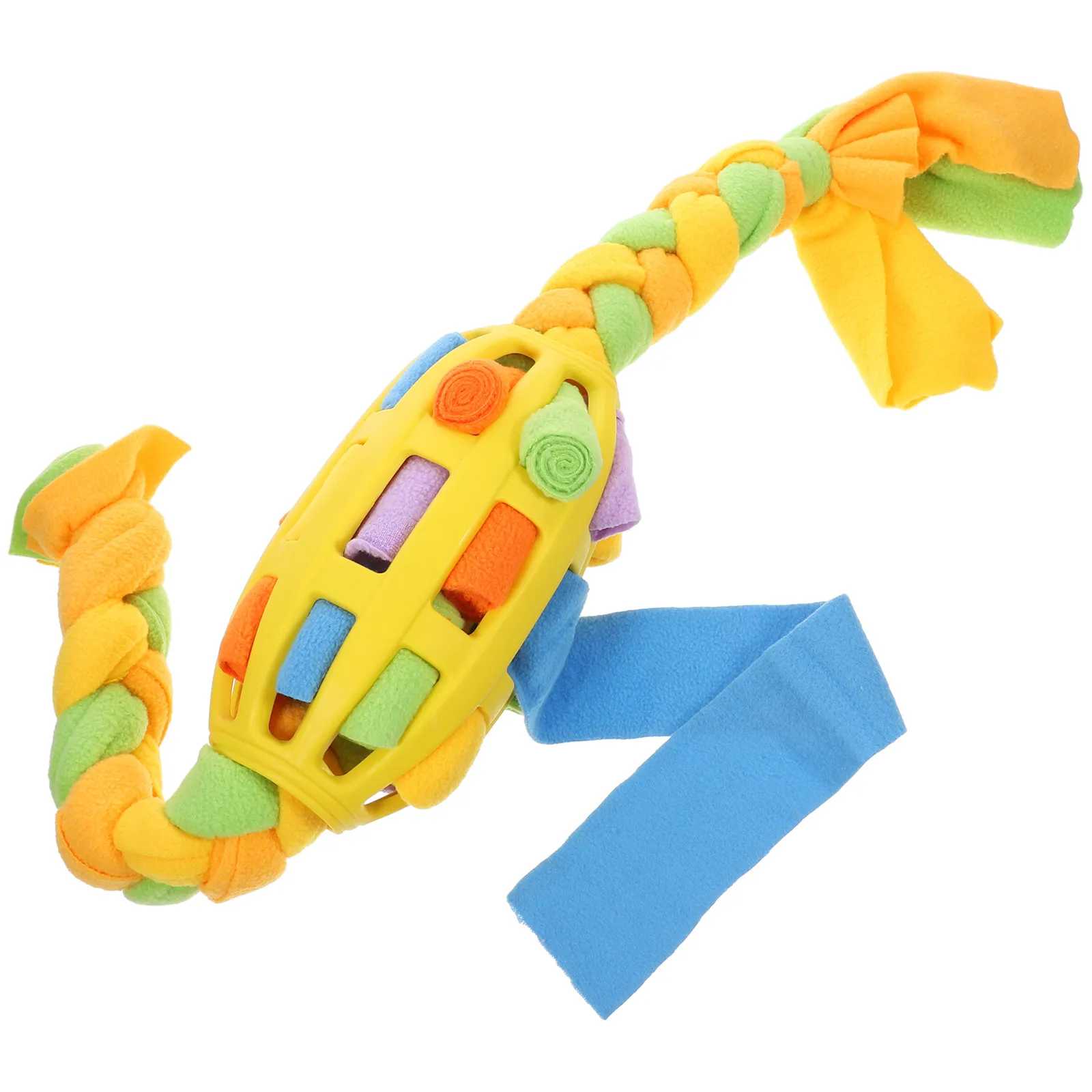 

Interactive Dog Snuffle Ball Food Dispenser for Mental Stimulation Puppy Training Enrichment Treat Reward Brain Game Ball