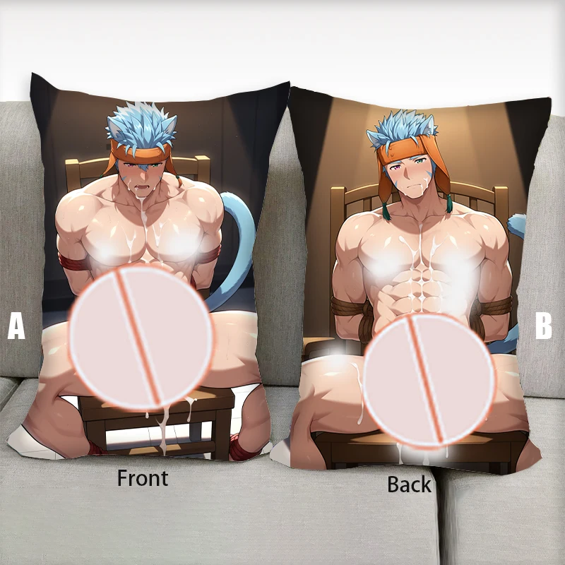 

Dakimakura Anime Pillow Ranulf Nsfw Half Body Cartoon Pillow Core Double Side Print Gifts