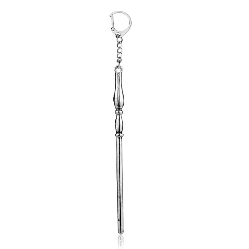 Harry Potter mini magic wand keychain alloy metal keychain toy movie Cosplay props wand pendant collection packaging accessories - view 6