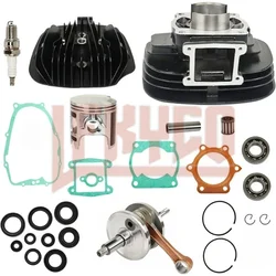 Motorcycle 66mm Engine Part Cylinder Head Crank Gasket Rebuild Kit 200CC Motor for Yamaha Blaster YFS 200 1988-2006 Crankshaft