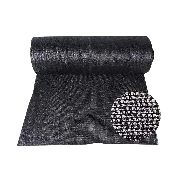 Cheap price 100% HDPE 180gsm 40% Shade To 80% Shade Black Agricultural Shade Net for Greenhouse