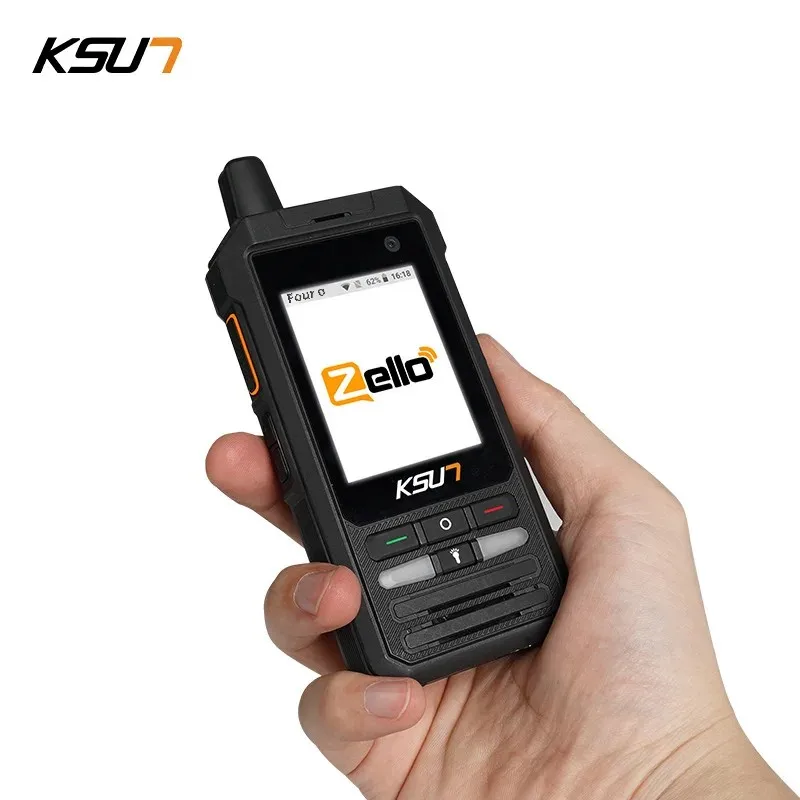 Zello Bluetooth Connection Walkie Talkie Outdoor GPS Navigation Visualization 10km Public Network Intercom ZL20