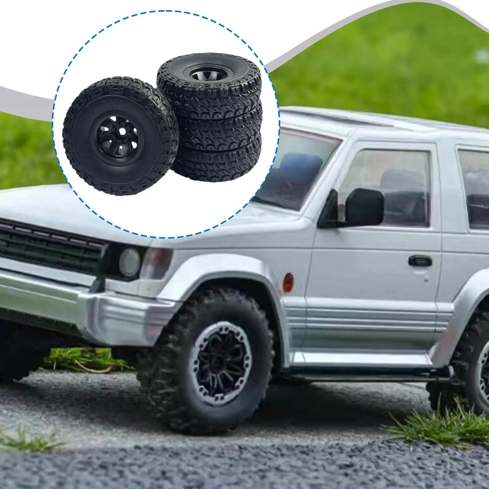 

4 шт. запасные части для радиоуправляемых колес, профессиональные сменные аксессуары для транспортных средств, Ld18499 Ld18401, прочные аксессуары для 1:18 18499,