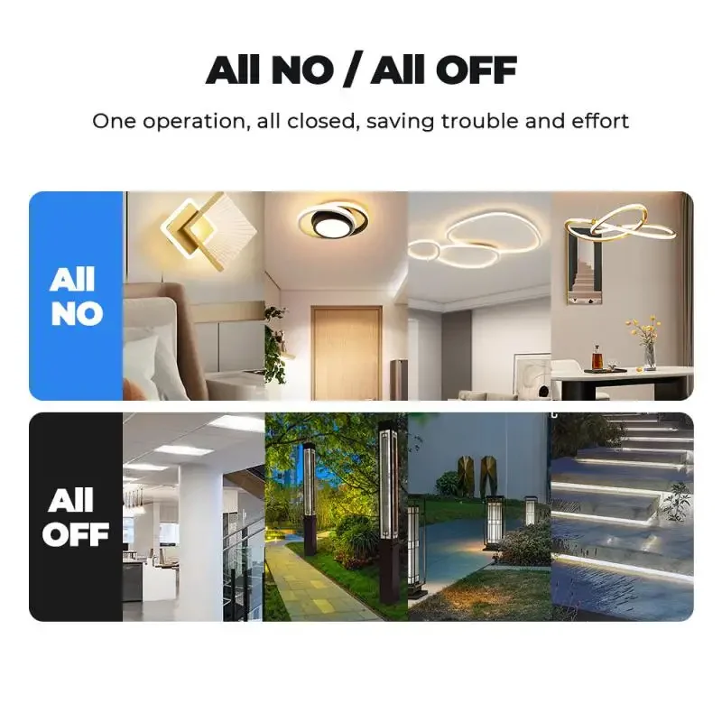 Tuya Zigbee Smart Light Switch No Neutral No Capacitor Voice Screen Panel Smart Home Works With Smart Life Via Alexa Google Home