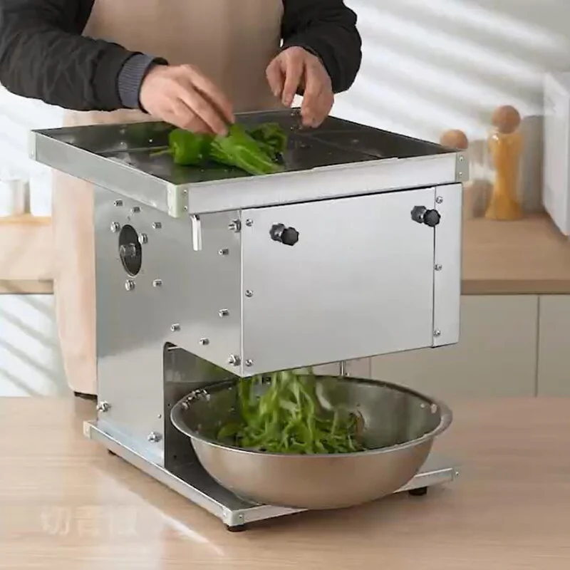 

Electric Meat Grinder Sausage Stuffer 110V 220V Stainless Steel Meat Mincer Slicer Machine