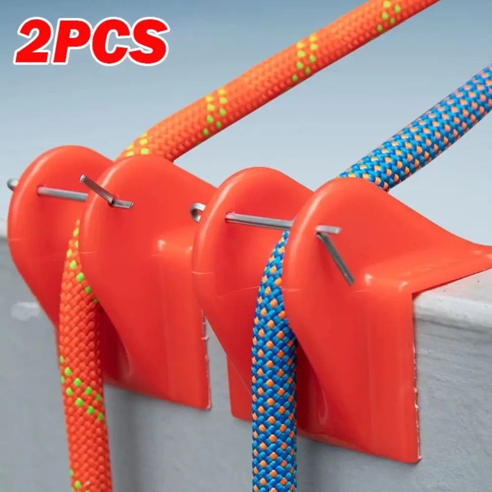 

New Thicken High-altitude Operation Rope Protector Red PE Rope Edge Protector Rope Retraction Tool