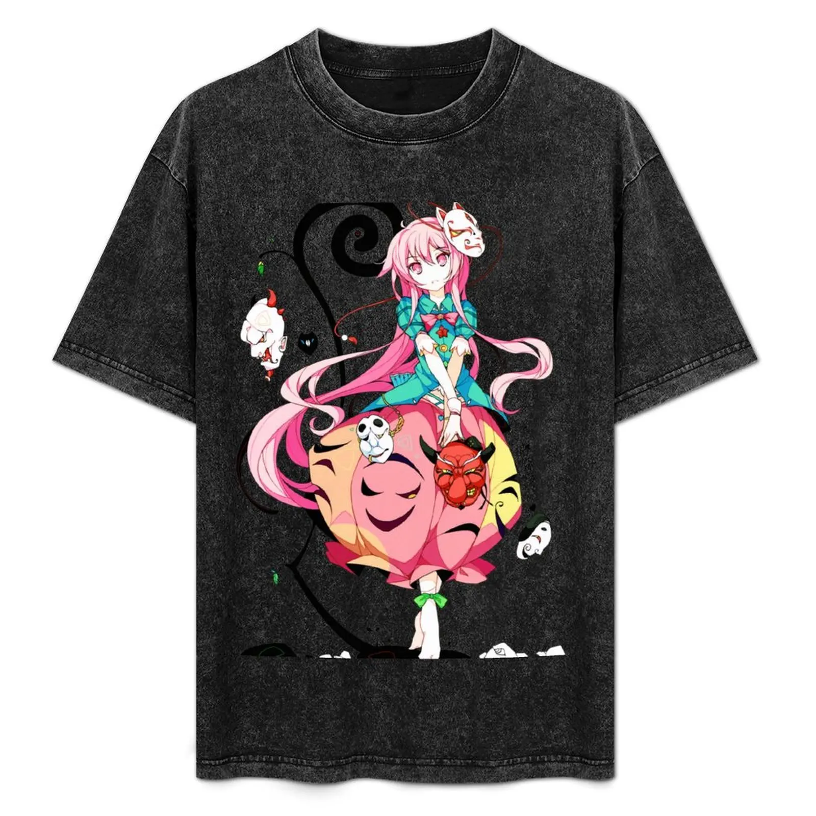 

Touhou Project - Hata no Kokoro T-Shirt Sweat Resistant Workout Tee Shirt