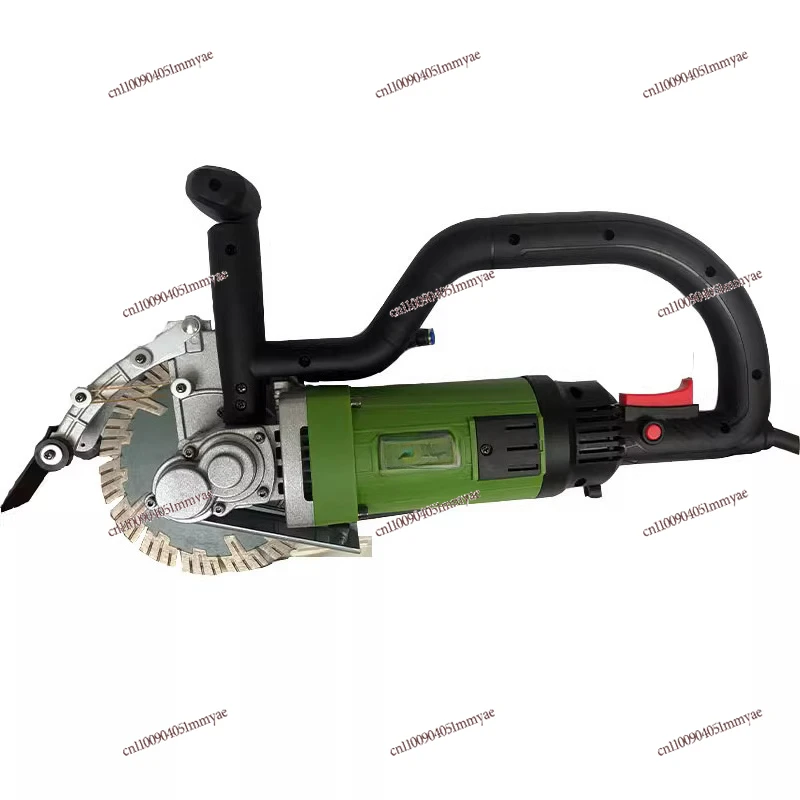 

Brushless 195 Single Blade Slotting Machine Wire Box Cutting Artifact Wall Hydro Installation Dust Free Concrete 210