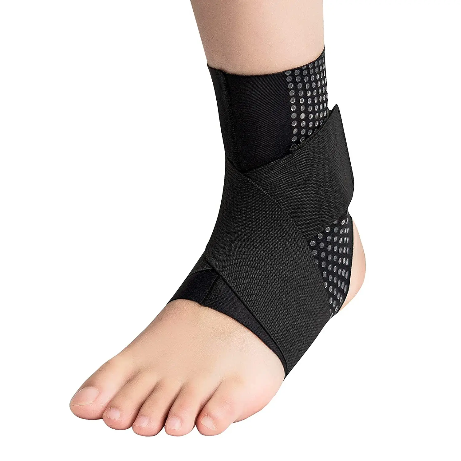 Ankle Brace Breathable Compression Ankle Support for Men and Women Sprained Ankles Stabilizing Ligaments Sports Injury Recovery