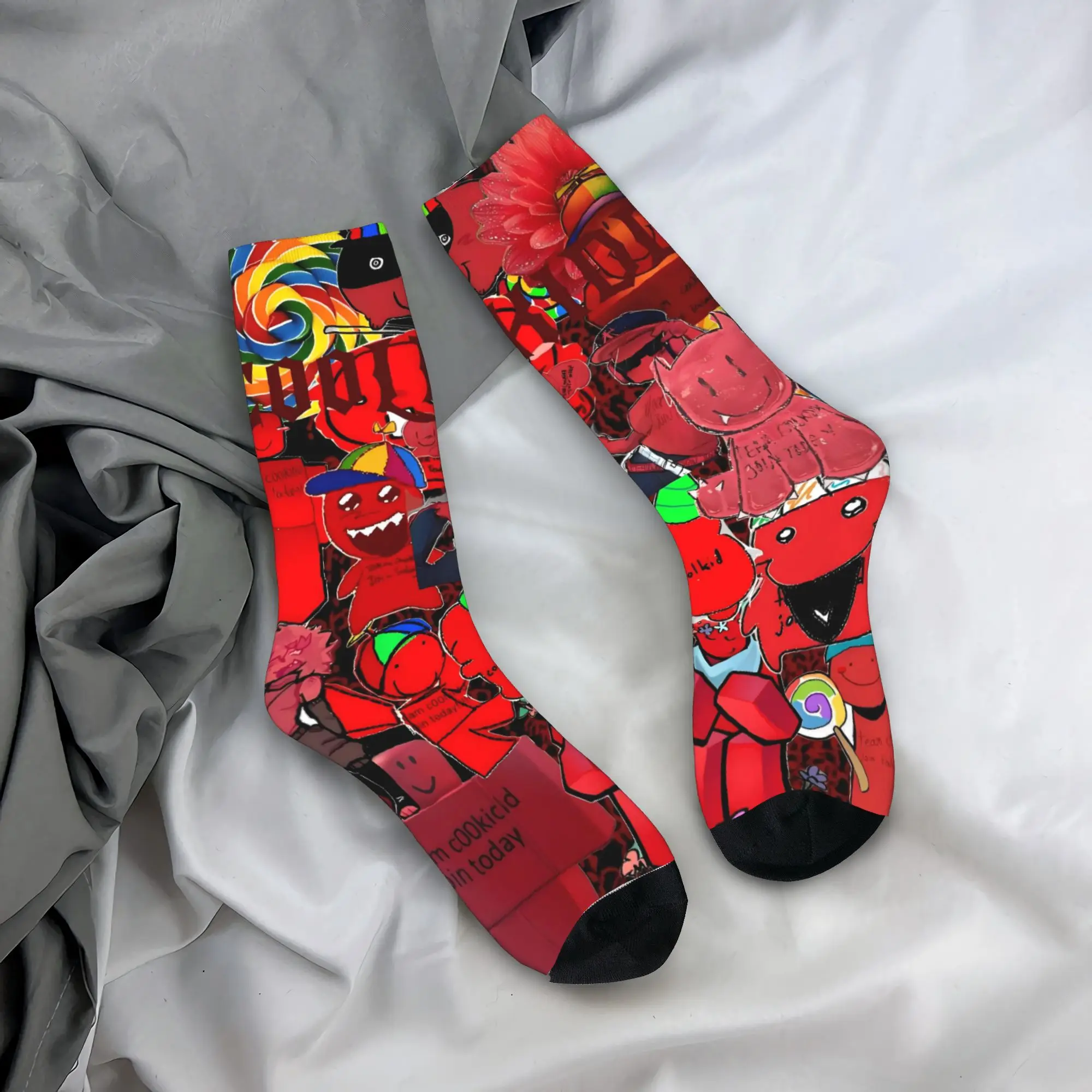 

Мужские носки, забавные игровые чулки с принтом c00lkidd, антибактериальные средние мягкие носки, осенние дизайнерские носки для отдыха