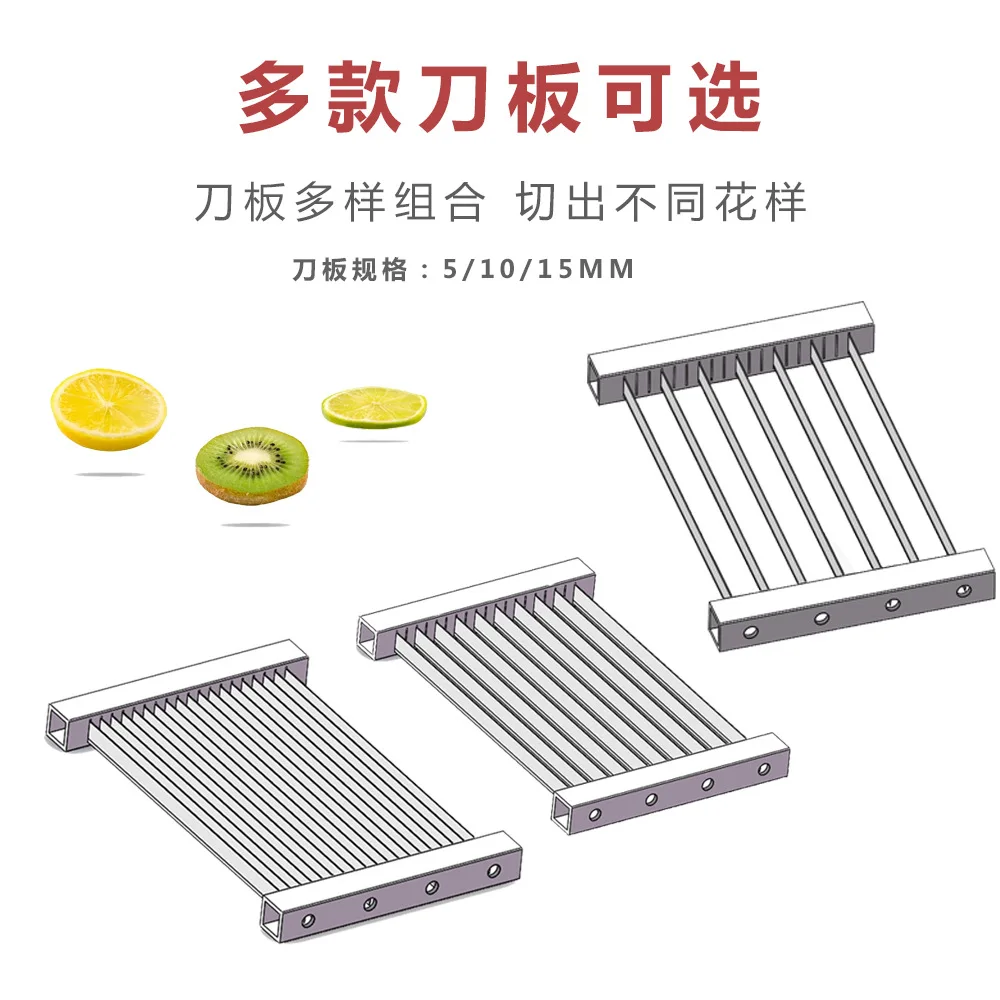 Manual Stainless‑Steel Fruit and Vegetable Slicer, Multi‑Function Hand‑Operated Vegetable Cutter