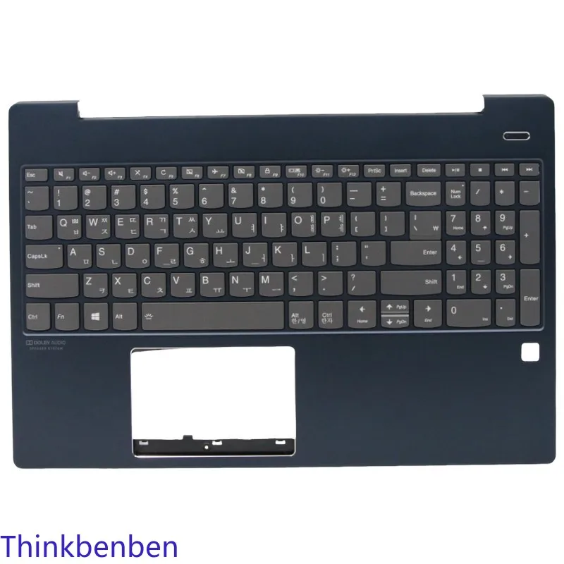 

KR Korean Blue Keyboard Upper Case Palmrest Shell Cover For Lenovo Ideapad S540 15 15IWL 15IML 5CB0U42615