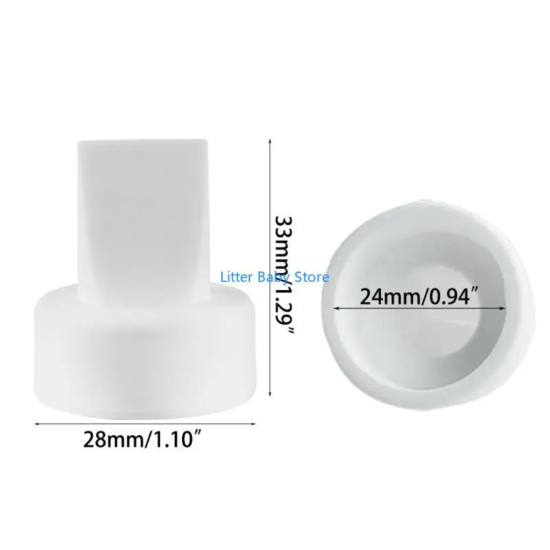 Valvole a becco d'anatra in silicone N80C Attacco efficiente a becco d'anatra per accessori per tiralatte