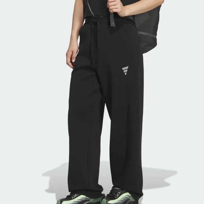 Adidas Four Seasons Women's Loose Trousers, FOS W DK PNT1 Knitted Pants for Women Commute & Training KS0068
