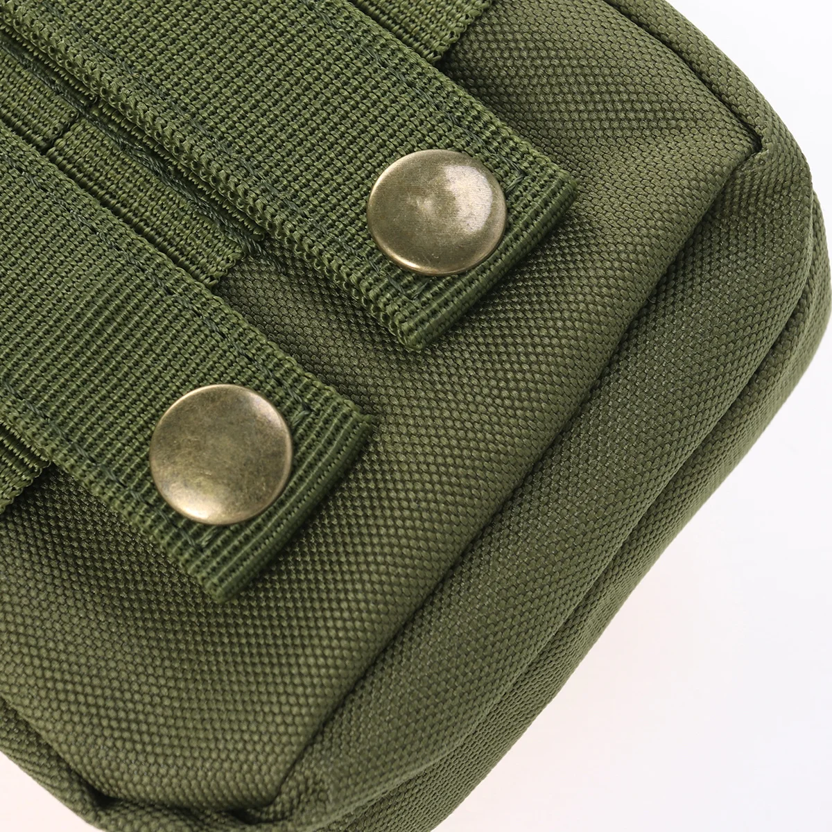 

Tactical Waist Pouch Waterproof High-Density Oxford Fabric Belt Bag for Phone Keys Snacks Earbuds Holder Army Green