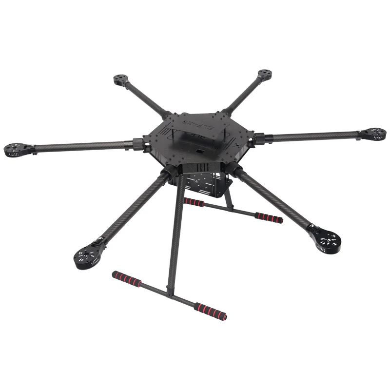 

FPV LX1100 Full Carbon Fiber 1100mm Hexa-Rotor Frame X-Roter 80A ESC PX4 Pixhawk Flight Control Drone Frame