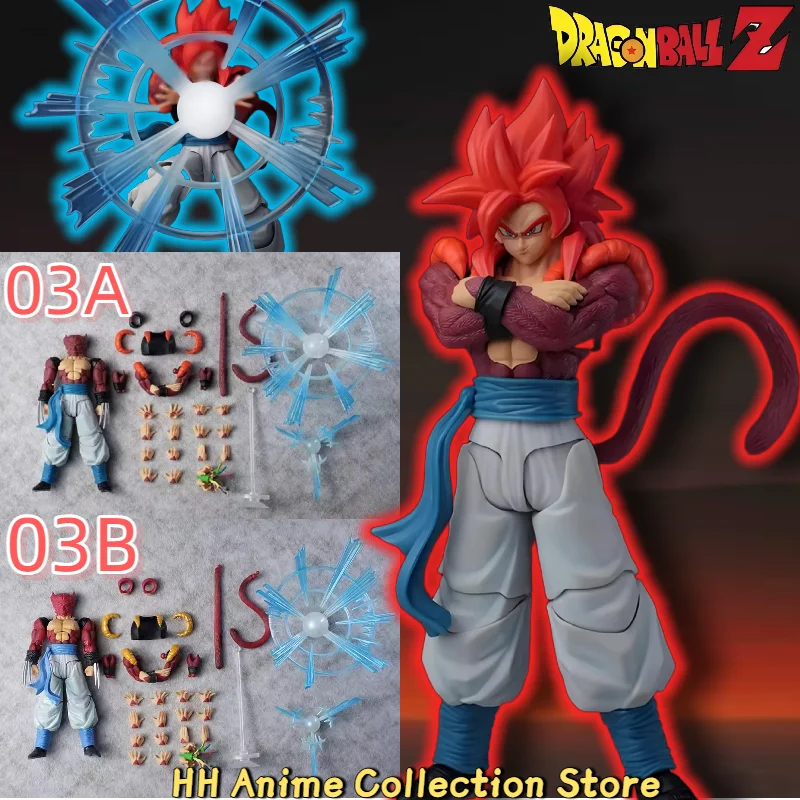

Новинка! Предзаказ: Подвижная модель Tonsen/KAMIONE 03A 03B Studio Dragon Ball Fusion Warriors Ssj4 Gogeta GT 3.0