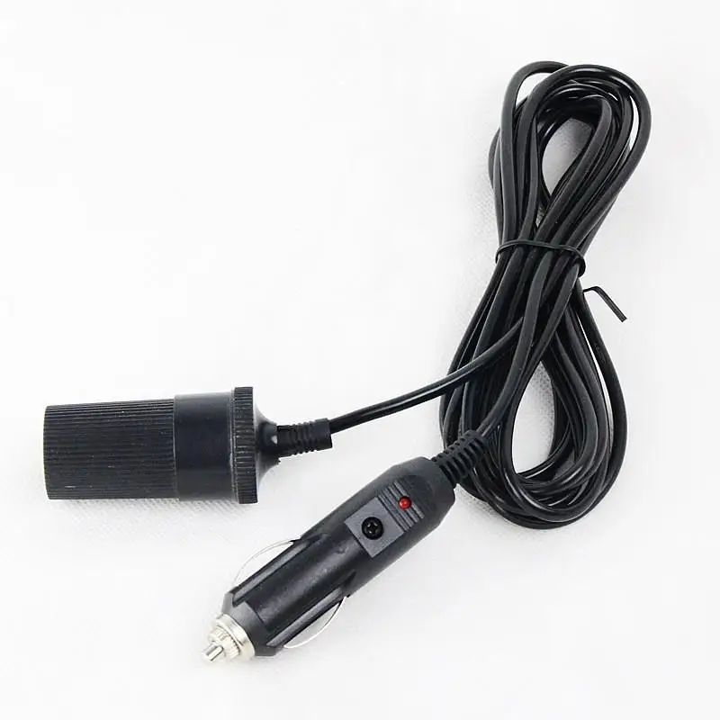 Cigarette Lighter Extension Cable Adapter Heavy Duty Professional Replacement Part Fit 12V 24V Auto Car Outdoor Camping Travel