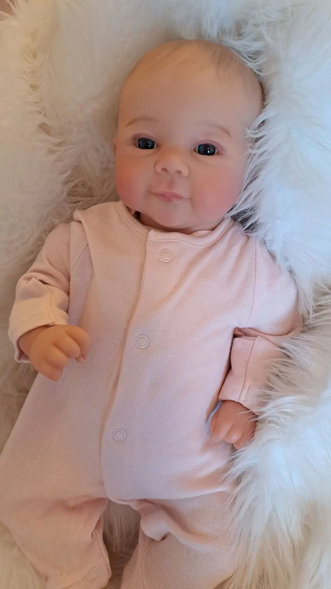 

50cm Cloth Body Silicone Vinyl Bebe Reborn Girl or Boy Julietta With Painted Visible Veins Handmade Lifelike Reborn Baby Doll