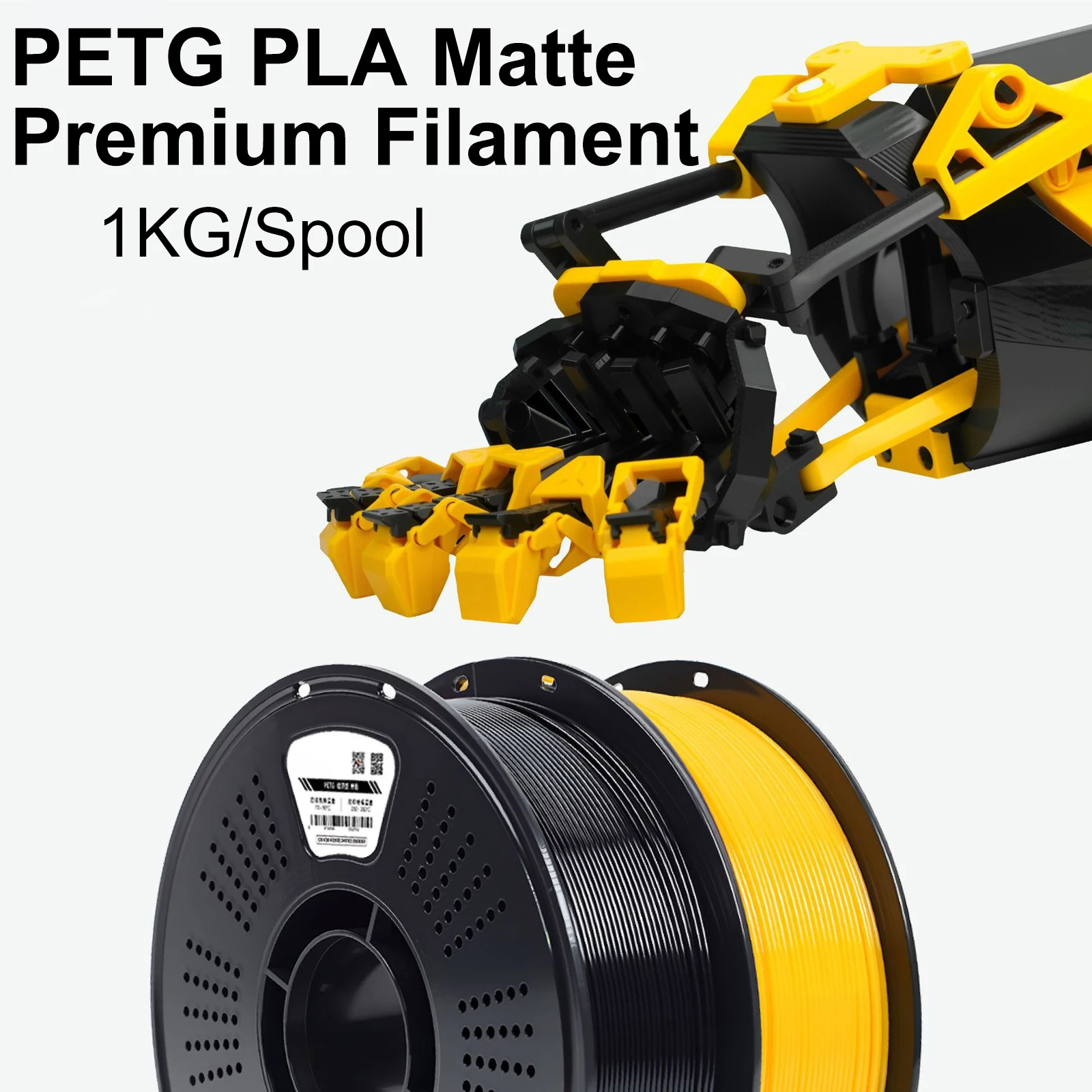 1KG PETG Carbon Fiber Filament Premium 3D Print 1.75mm,Multicolor Available,1kg petg-cf filament 3d print,1KG/Spool