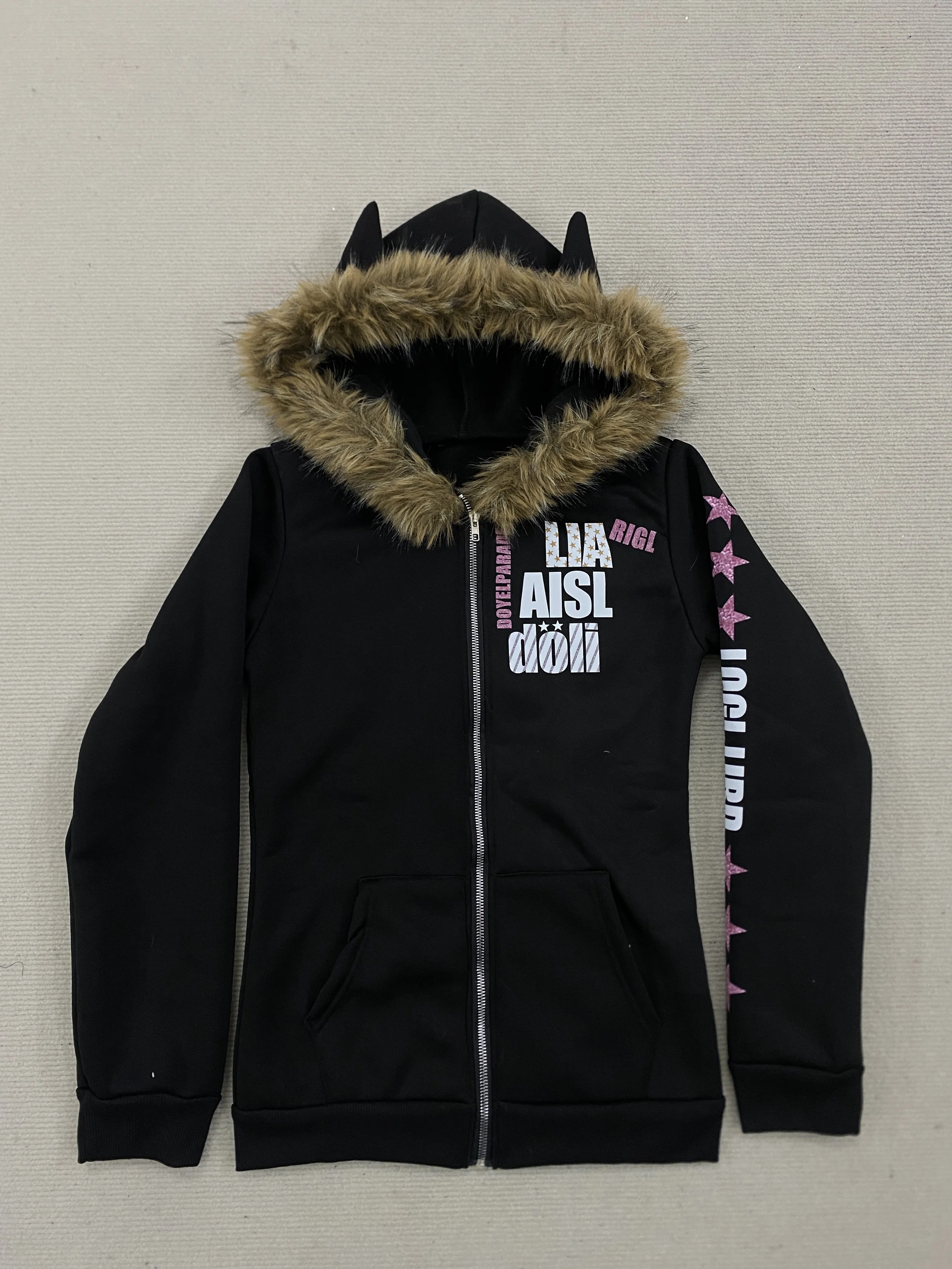 

Y2K Американская приталенная простая повседневная универсальная куртка с капюшоном на молнии с кепкой, прочная и теплая, не однотонная