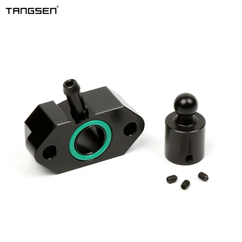 Aluminum Alloy Boost Sensor Gauge Turbo Boost Tap Vacuum Adapter For Audi VW Volkswagen EA211 1.4T Golf MK7 Engine