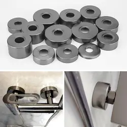 Faucet Decorative Cover Stainless Steel Water Pipe Connector Heighten Valve Panel Shower Kitchen Faucet Accessories
