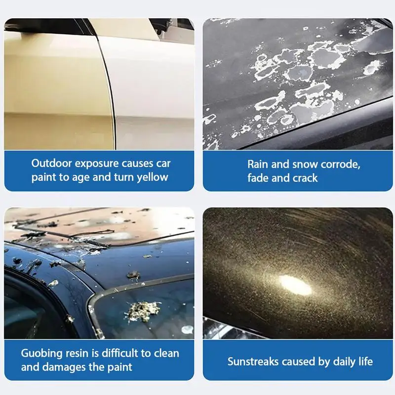 Car Nano Coating Spray Auto Wash Paint Wax Polishing Scratch Repair Protection Shine Cleaning