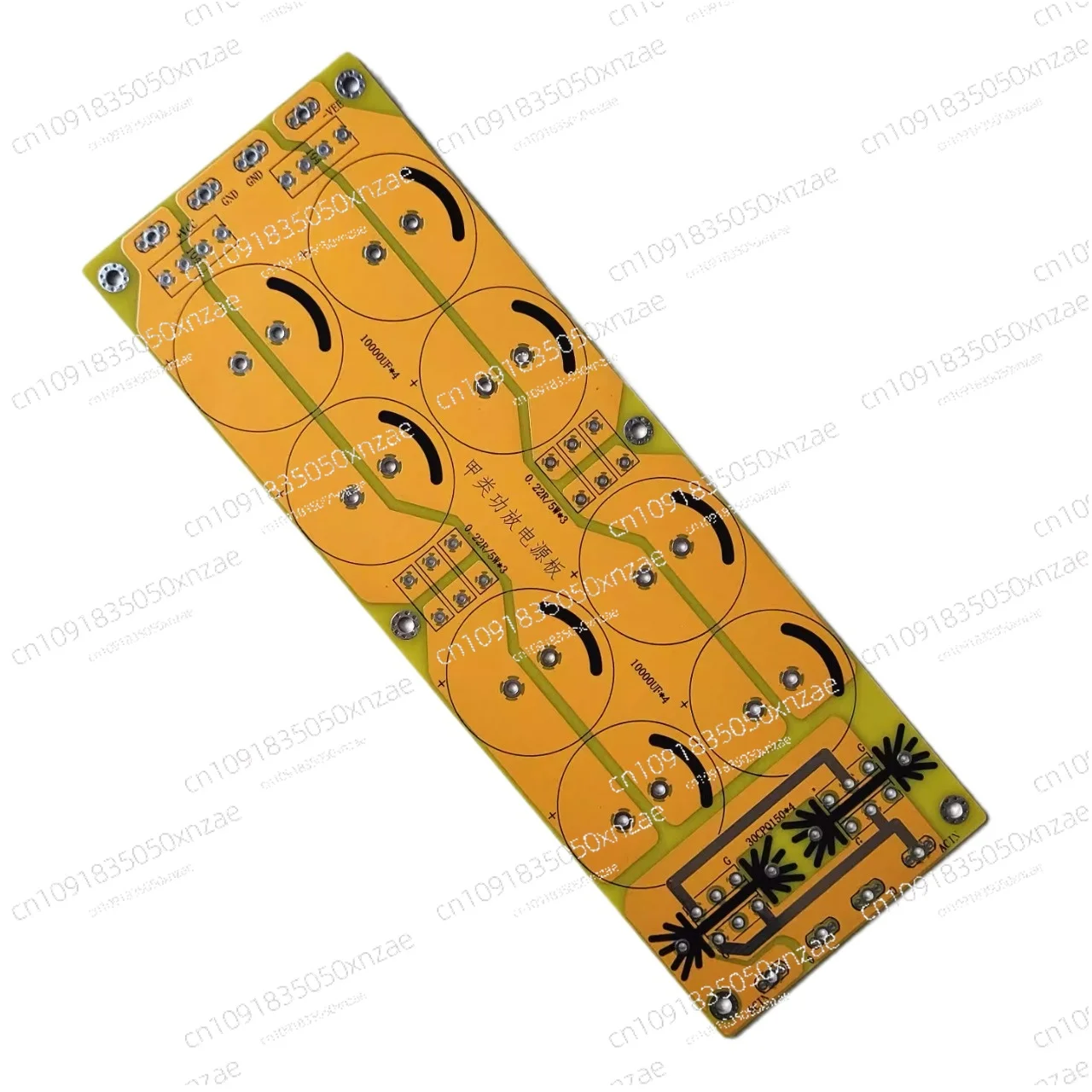 

Rectifier filter board work in progress 2.0 board thickness PCB