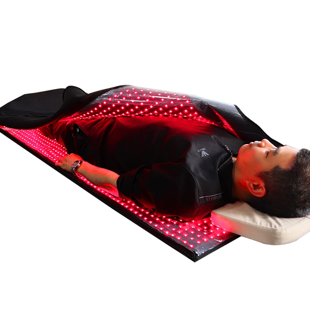 

Sauna Sleeping Bag 660Nm 850Nm Flexible Body Wrap Infrared Led Physical Therapy Equipment Red Light Therapy Waist Belts