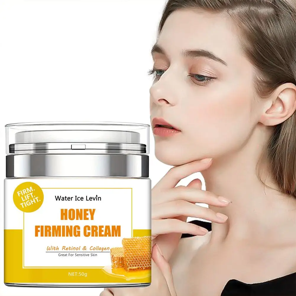 Honey Body Cream Moisturizing Repair Refreshing Non-greasy Fine Dryness Products Care Skin Lines Reduce 50g Body D0X7