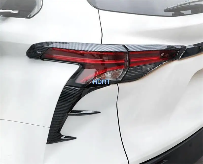 Shiny Strip Car Rear Lamp Frame Tail Light Eyebrow Lower Side Cover Trim For Toyota Sienna/Granvia 2021 + Accessories Auto Style