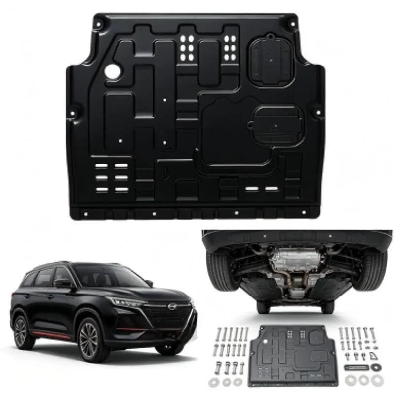 Engine Splash Shield Durable Underbody Skid Plate and Chassis Protection for Changan Oshan X7 2020-2021 1.5T
