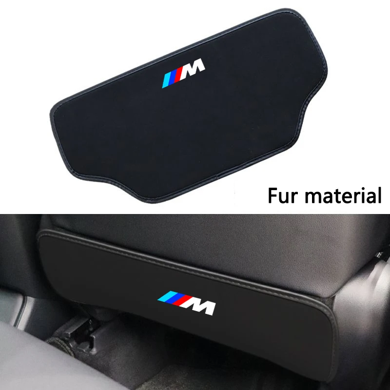 Car Rear Seat Back Anti Kick Pad Children Anti Dirty Protective Mat For BMW M X1 X2 X3 X5 X6 E46 E39 E90 E36E60 E34 E30 F30 G20 view 4