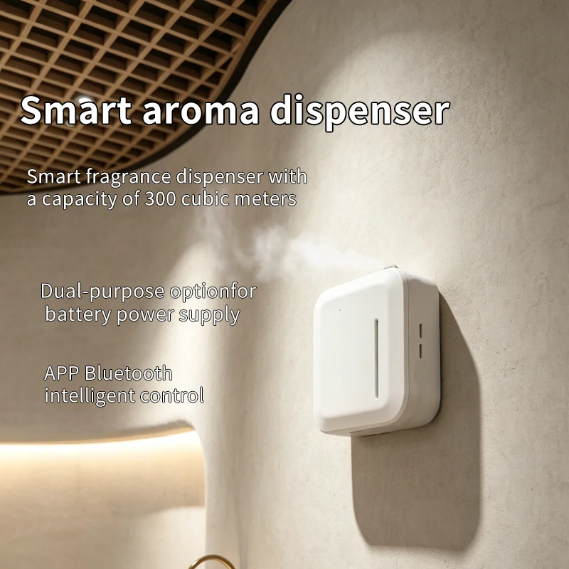 150ml Bluetooth Battery essential oil Aroma Diffuser fragrance Scent Machine Home Air Freshener Aromatic Fragrant Device 300m³
