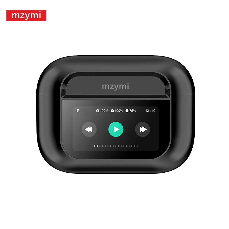 mzymi Tour Pro6 ANC Wireless Earbuds LED Screen Noise Cancelling Bluetooth Headphones Sports Earphones For XIAOMI Android iOS